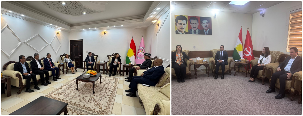 Heyetimizin Kürdistan Bölgesel Yönetimi ziyareti
