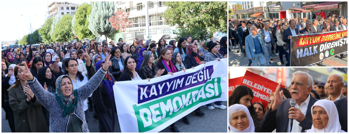 "Kayyım Değil Demokrasi!" buluşmaları bugün de devam etti