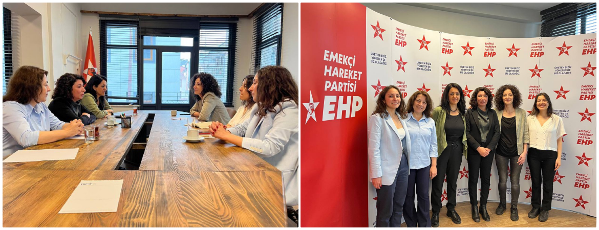 Kadın Meclisimiz, Emekçi Hareket Partili Sosyalist Feministler Koordinasyonu ile görüştü