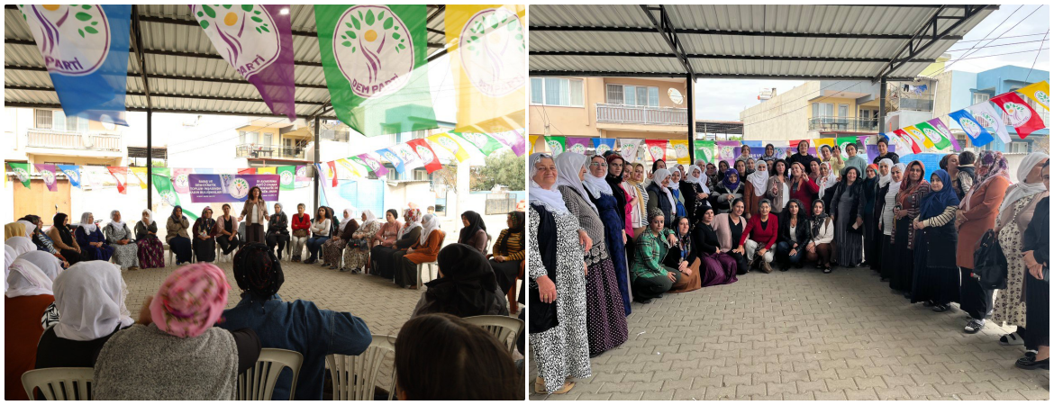 Kadın Meclisimiz Manisa'da kadınlarla bir araya geldi