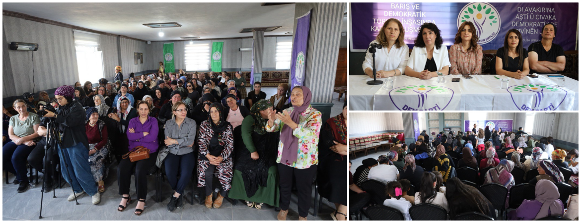 Kadın Meclisimiz Kars’ta kadınlarla barışı ve demokratik toplumu konuştu