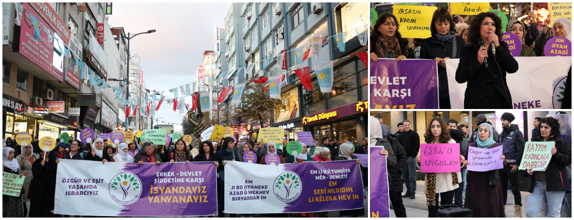 Halide Türkoğlu: Hiç kimse mücadelemizin önüne barikat kuramayacaktır