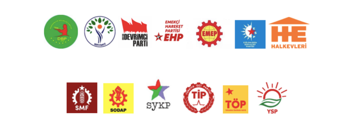İçeride ve bölgede barış ve demokrasi için direneceğiz!