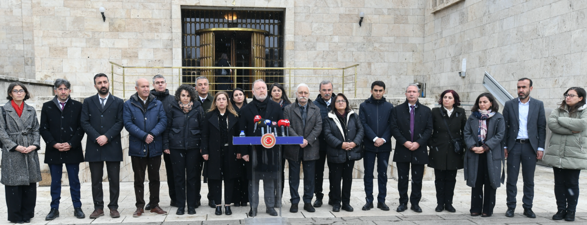 Meclis Grubumuzdan Meclis Başkanına çağrı: Halkın ve Meclis’in iradesine yapılan saldırılara karşı sessiz kalmayın