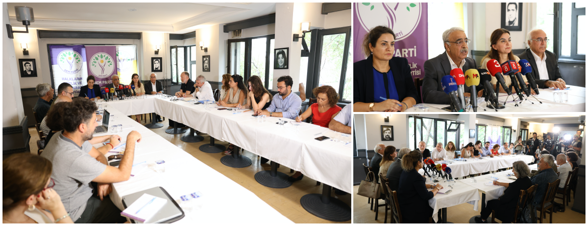 Sancar: Barışın hukukunu kurmamız ve yerleştirmemiz gerekiyor ki barışa ve demokrasiye ulaşabilelim