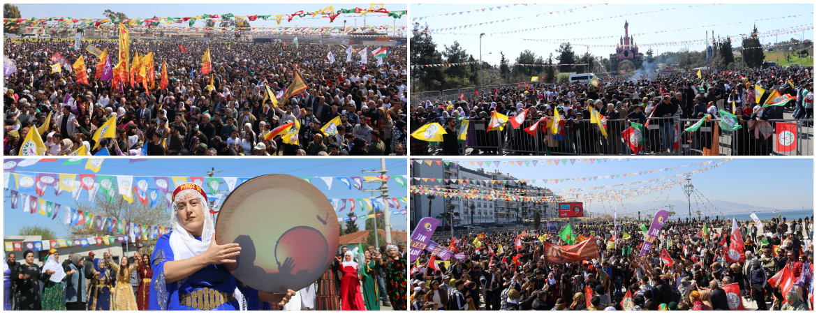 Newrozun aydınlığı Türkiye’nin batısına yayıldı