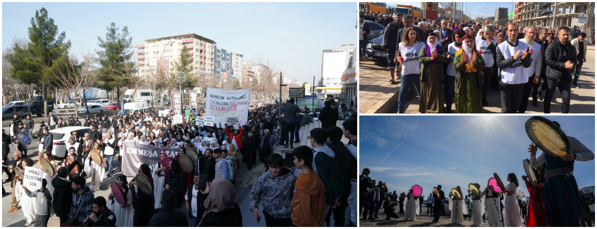 Özgürlük Yürüyüşü 12'nci gününde