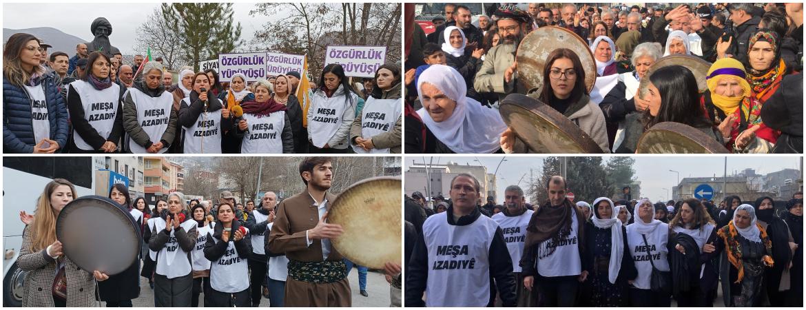 Özgürlük Yürüyüşü 8’inci gününde