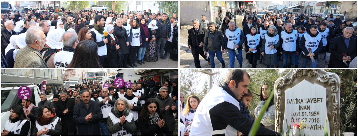 Özgürlük Yürüyüşü 6'ncı gününde: Deprem kayıpları anıldı