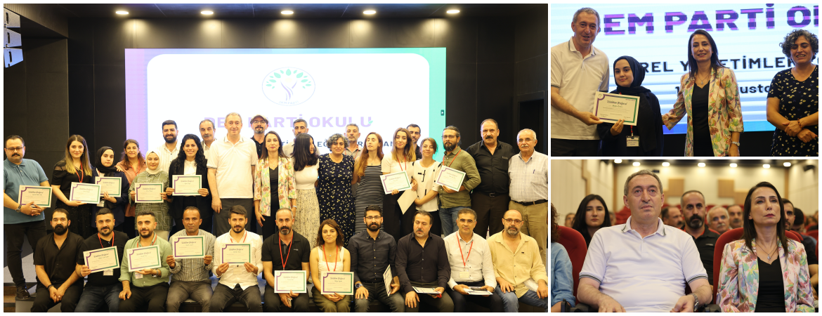 Parti Okulumuz ilk mezunlarını verdi