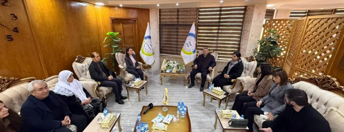 Heyetimiz Rojava’da PYD Eşbaşkanlarıyla görüştü