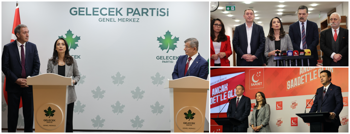 Heyetimizden TİP, Saadet ve Gelecek Partisi’ne ziyaret: Toplum barışa hazır; şimdi görev iktidarda ve devlette