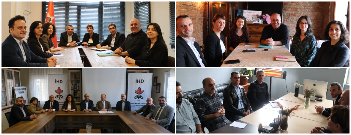 Siyasi parti ve sivil toplum örgütü ziyaretlerimiz sürüyor: Sürecin ilerlemesi için hukuki altyapıya ihtiyaç var