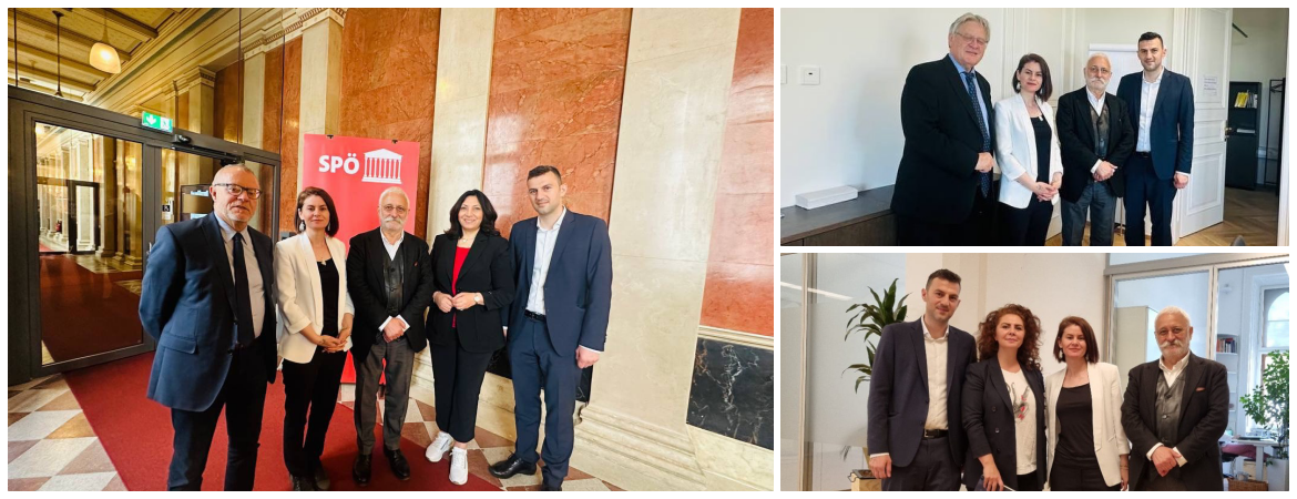 Heyetimizin Avusturya temasları sürüyor