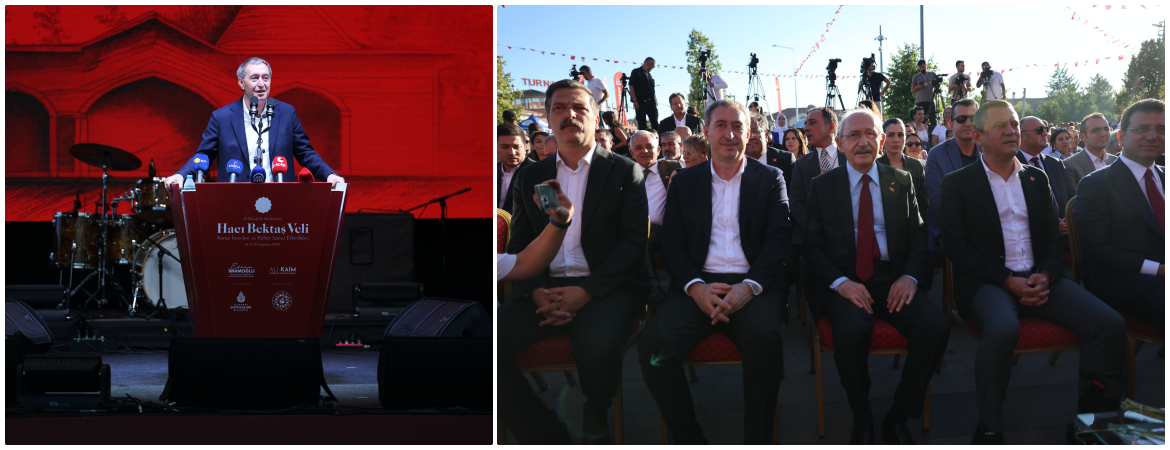 Bakırhan Hacı Bektaş'ta: 30 milyon Alevinin eşit yurttaşlık hakkı için mücadele edeceğiz