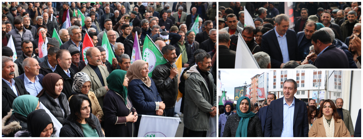 Bakırhan: Iğdır kayyımı 3 yılda 350 milyon lira borç yaptı; bu talan düzenine son vereceğiz