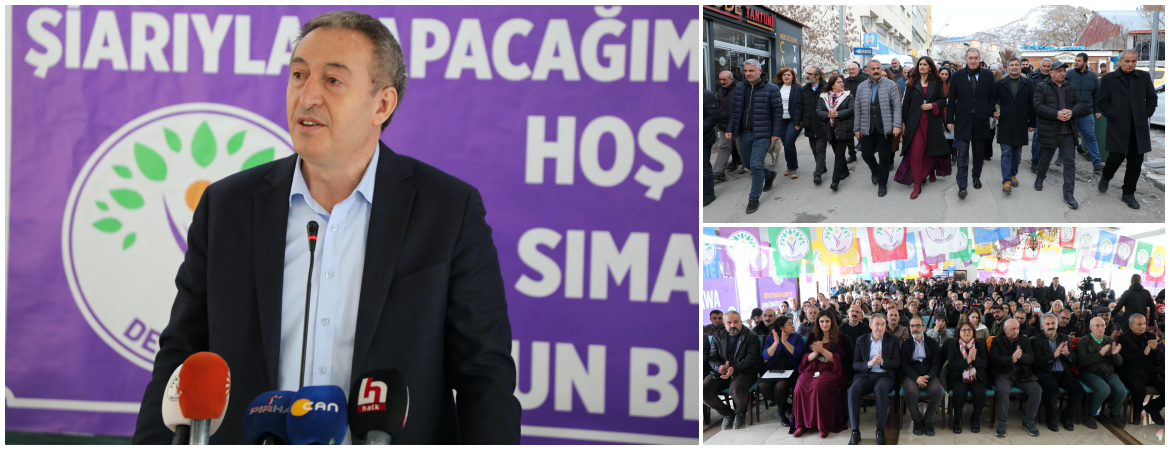 Bakırhan: Sayın Öcalan, “doğal toplumun son kalesi” dediği Dersim’in insanca, kardeşçe ve eşitçe yaşamasının mücadelesini veriyor