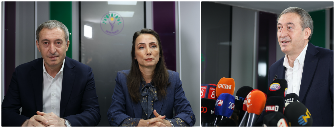 Bakırhan: Fırsat doğru değerlendirilirse artık hepimiz için yeni bir Türkiye’nin, yeni bir siyasetin ve yaşamın kapıları açılmış olacak