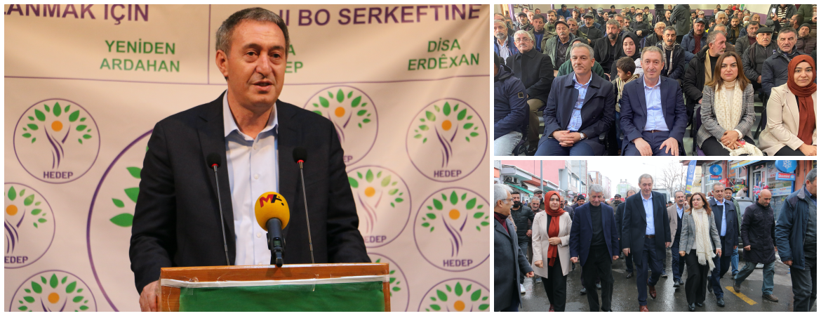 Bakırhan: Ardahan halkının karşısına dert anlatan değil çözüm öneren bir siyasetten geliyoruz