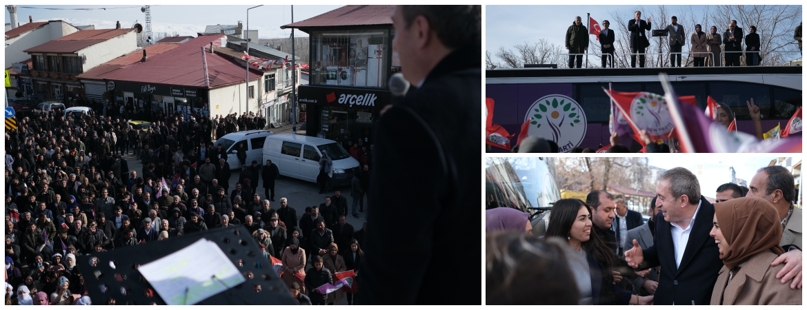 Bakırhan Hınıs’ta: Kürt sorunu idam sehpalarıyla çözülmedi, çözülmeyecek
