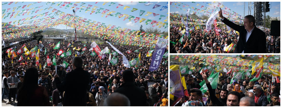 Bakırhan: Direniş görmek istiyorsan, kudret görmek istiyorsan al Urfa, al Newroz alanı!