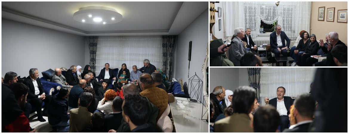 Bakırhan Ankara'da ev ziyaretleri gerçekleştirdi: Sürece destek sürüyor