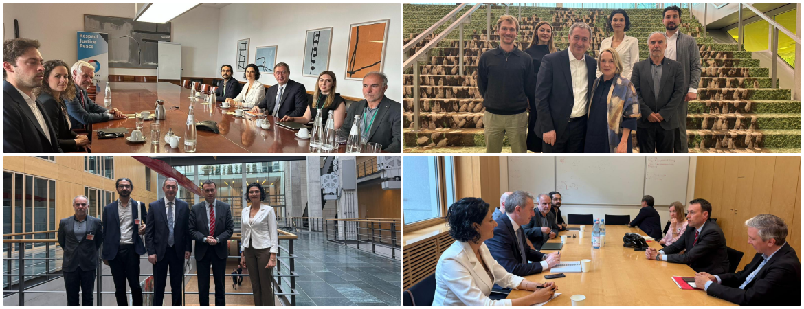 Heyetimizin Avrupa temasları sürüyor