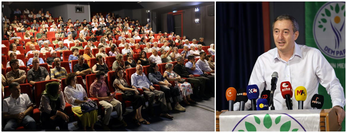 Bakırhan: Barışı sağlarsak ekonomi düzelir, demokrasi gelir, halkın seçtiği irade kentleri yönetir