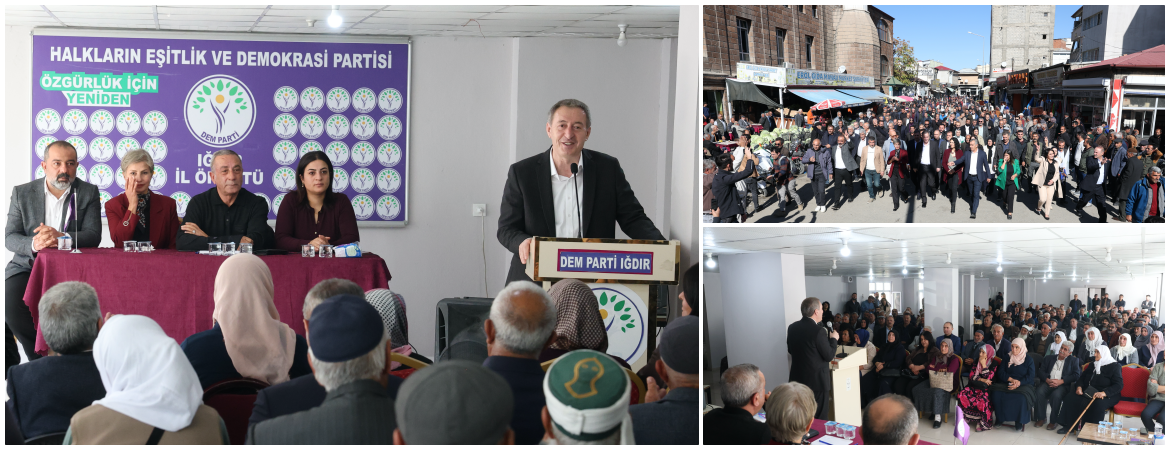 Bakırhan Iğdır’da parti emektarı ailelerle buluştu