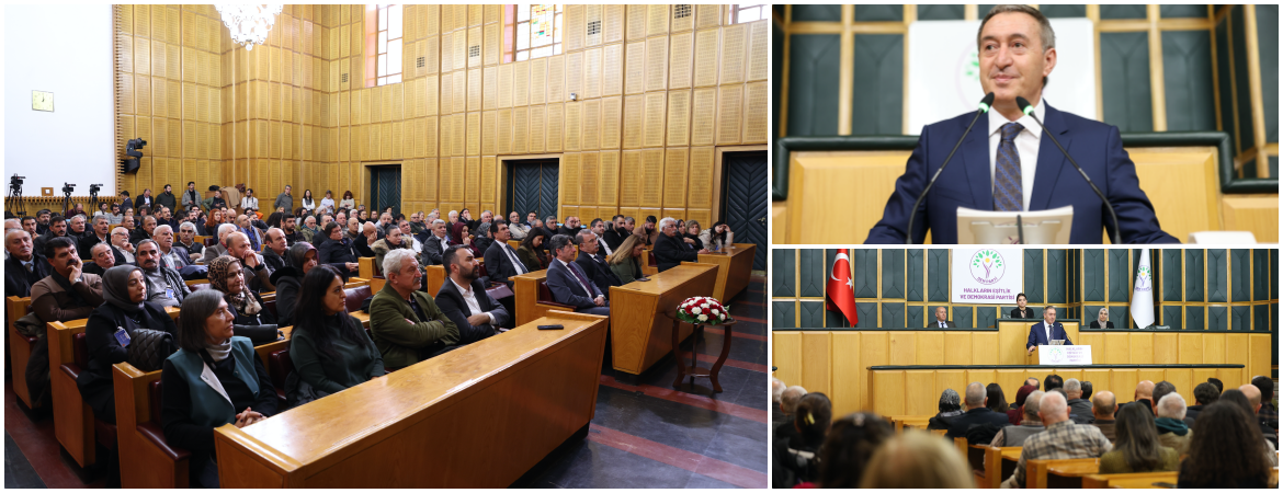 Bakırhan: TBMM sözü eyleme dökerek tarihi bir eşikten geçme fırsatıyla karşı karşıyadır