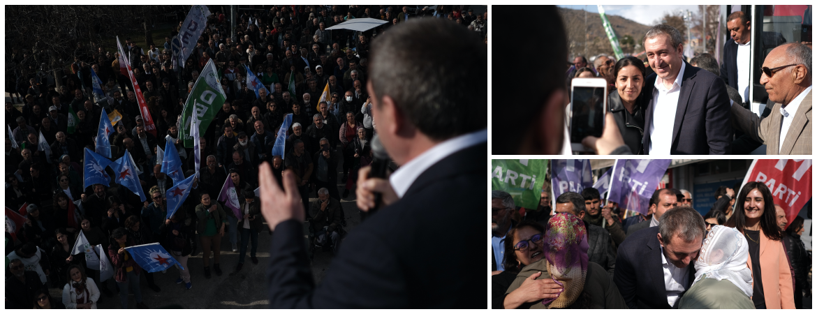 Bakırhan: Dersim DEM Parti’dir, DEM Parti Dersim’dir