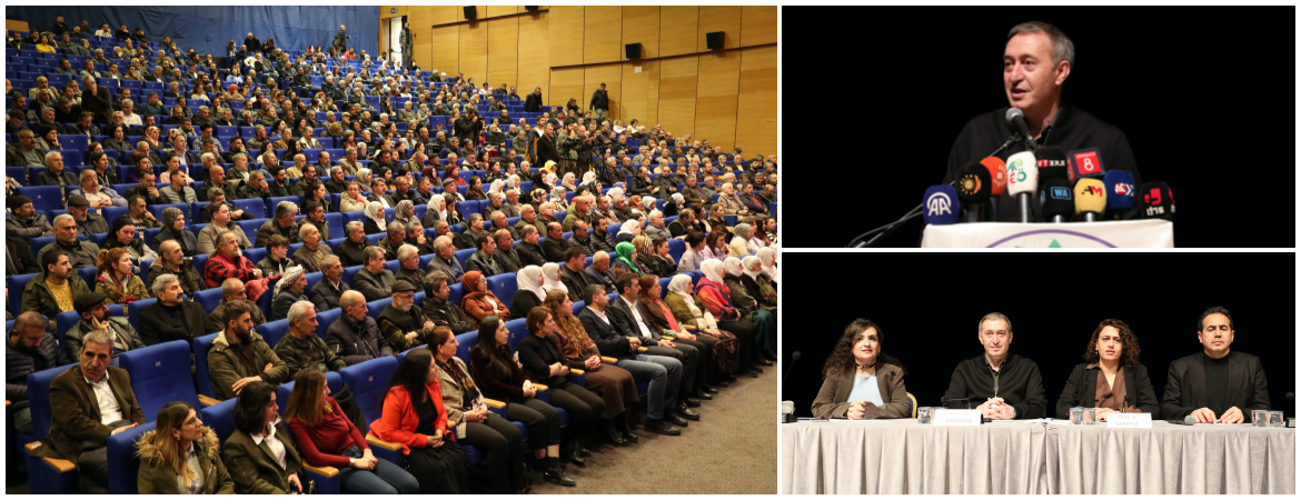 Bakırhan: Onurlu bir barışın altına imza atarsanız, Amedliler sırtını değil yüzünü dönerek sizi karşılar