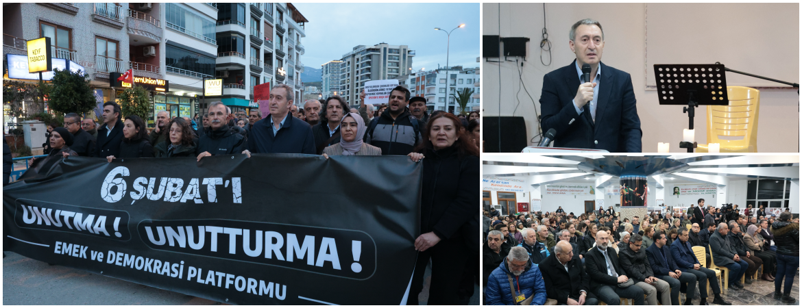 Bakırhan Hatay’da: Deprem suçu işleyen herkes açığa çıkarılıp yargılanmalıdır