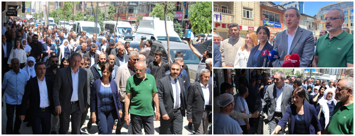 Bakırhan: Bugünden sonra onuru olan hiçbir Kürt AKP binasının önünden bile geçmemelidir