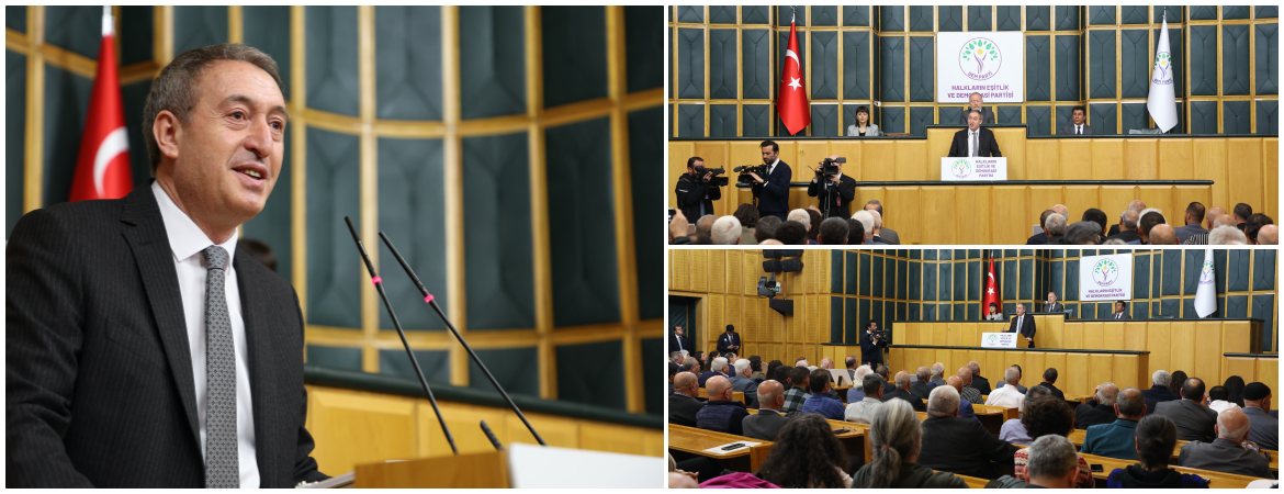 Bakırhan: Toplumsal barışın önündeki engeller lafla değil somut ve cesur adımlarla ortadan kaldırılmalıdır