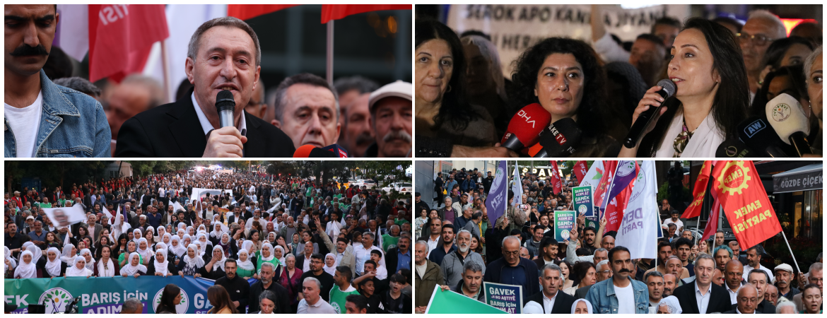 Barış için yürüdük: Barış için hep beraber en güçlü adımlarımızı atalım
