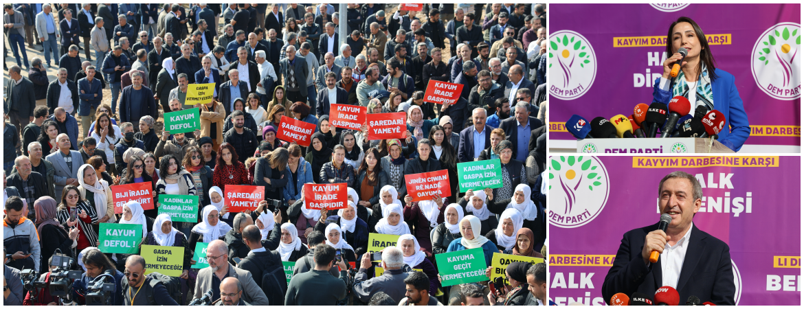 Grup Toplantımızı Mardin'de yaptık: Sayın Bahçeli biz senin uzattığın eli tuttuk ama ortağın kayyım atayarak baltaladı