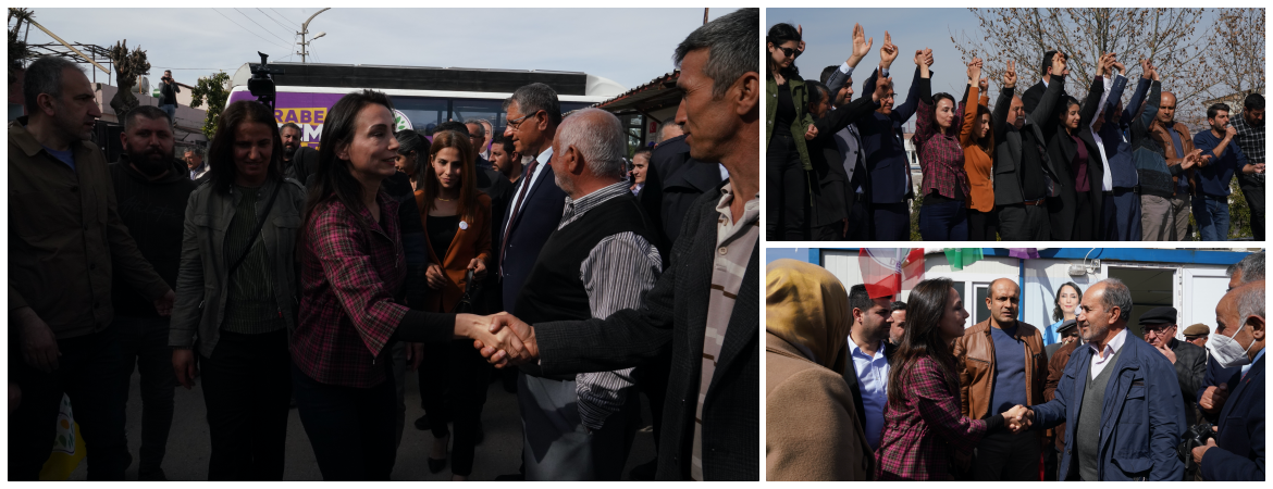 Hatimoğulları Adıyaman’da: Depremin yaralarını büyüttün ey AKP, al sana hakikat!