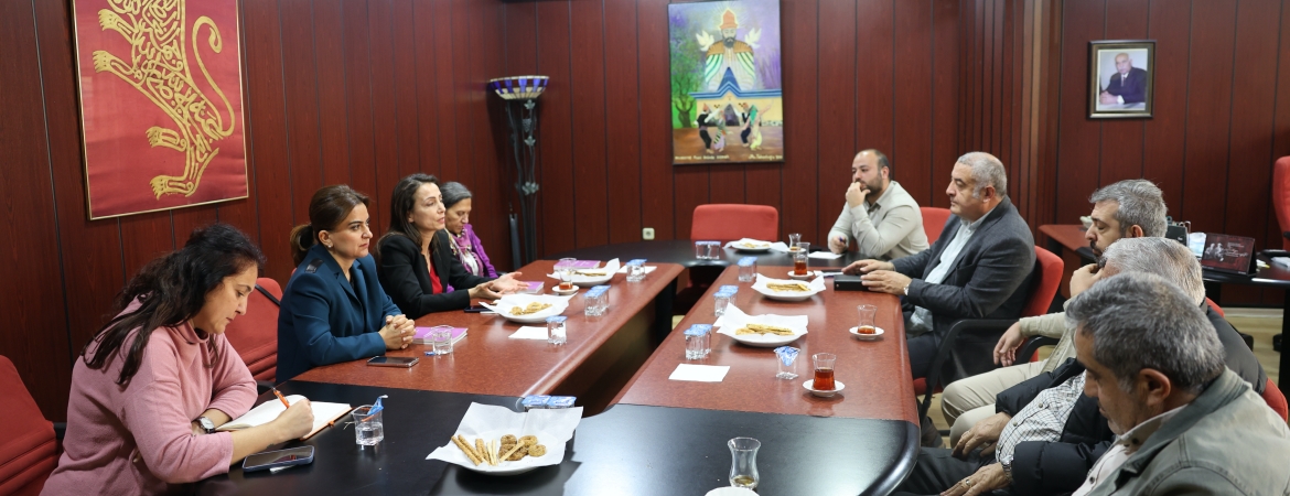 Hatimoğulları, Hacı Bektaş Veli Kültür Vakfını ziyaret etti