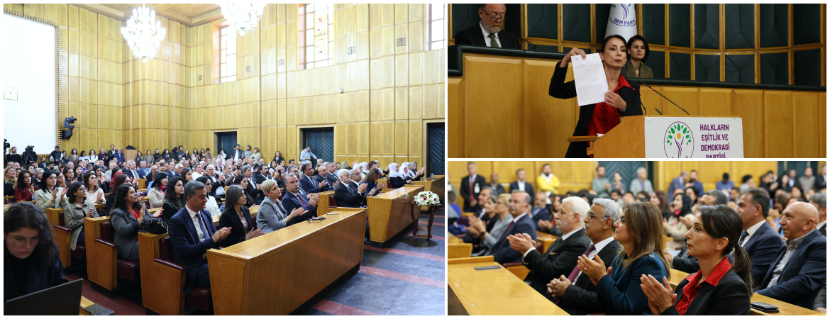 Hatimoğulları: Kürt sorununun çözüm yolu bellidir; barışın muhatabı Öcalan’dır, çözüm yeri de Meclis'tir