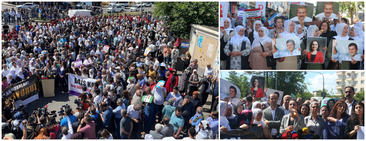 Hatimoğulları: IŞİD’in katliamlarına karşı direndiğimiz için Kobanî Kumpas Davasını tezgahladılar