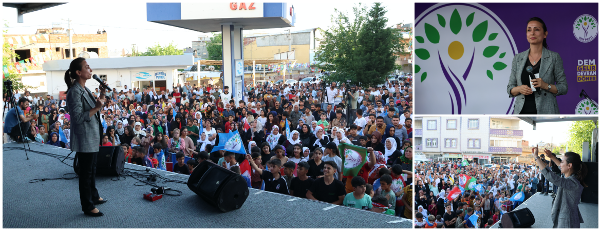 Hatimoğulları: Demokratik belediyeciliği 2 Haziran’da Hilvan'da zaferle taçlandıracağız