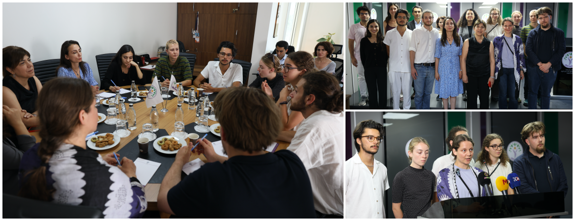 Hatimoğulları met with Insisting on Freedom Initiative following their application to meet Mr. Öcalan