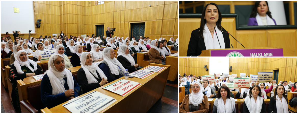 Hatimoğulları: Kürt anaları barış elini uzatıyor, gelin Kürt sorununu hep beraber el ele vererek çözelim