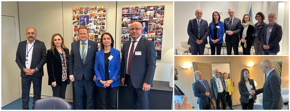 Heyetimiz Avrupa'da diplomatik temaslarda bulundu