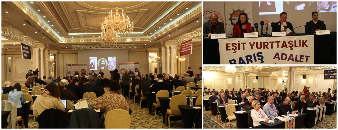 Eş Genel Başkanlarımız "Aleviler Barışı Konuşuyor" panelinde: Hep birlikte sahiplenir ve toplumsallaştırmayı başarırsak barış olur