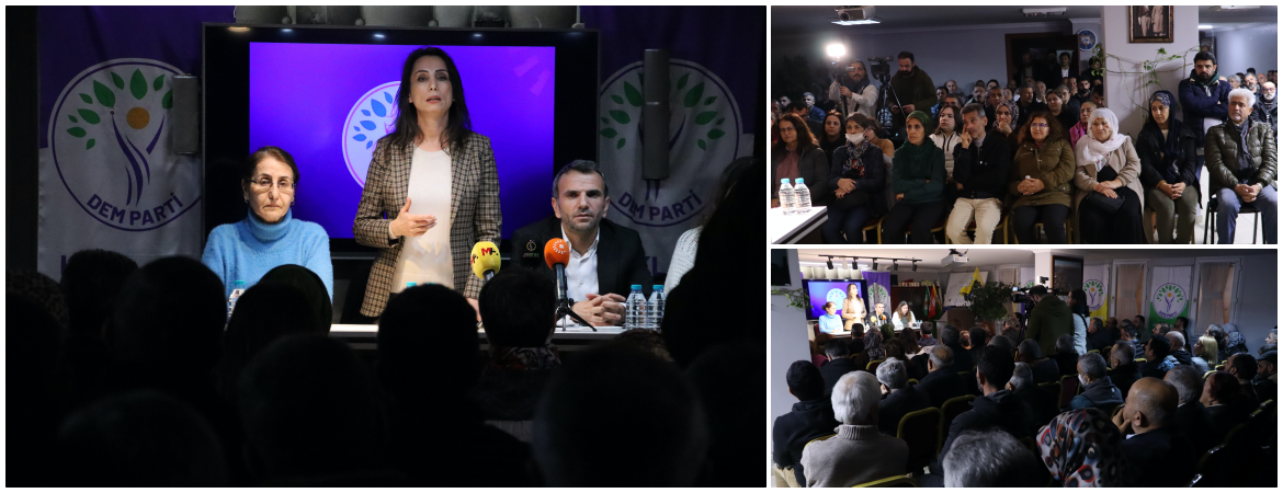 Hatimoğulları: Oturup beklemeyeceğiz, barışı mücadeleyle inşa edeceğiz