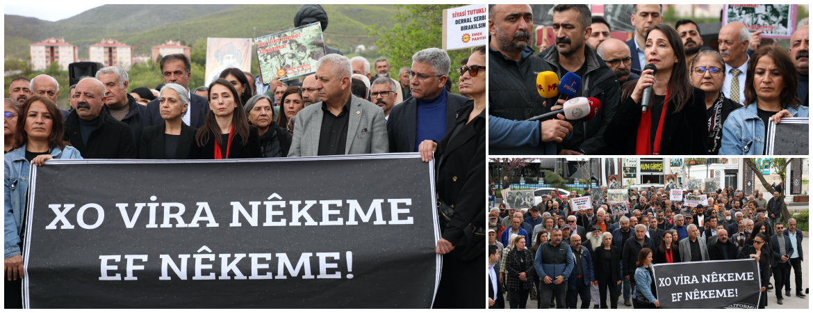 Hatimoğulları: Tunç elinin değil, barış elinin konuşması gereken bu dönemde Dersim ismi iade edilmelidir
