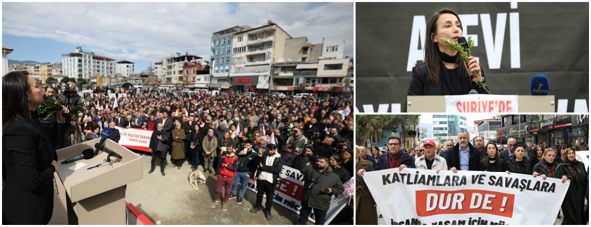 Hatimoğulları: Ortadoğu’da tek çare, tek çözüm demokrasidir; halkların güçlü dayanışmasıdır