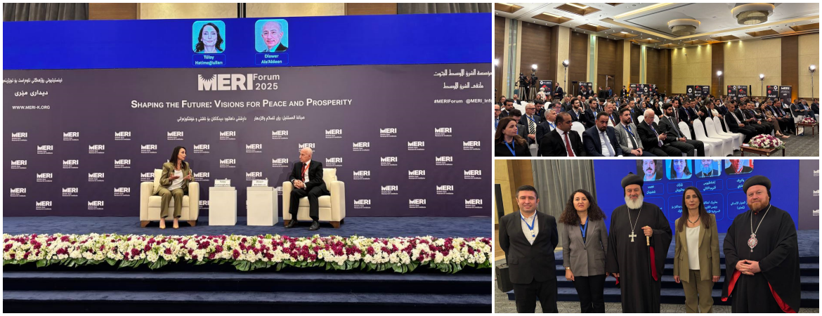 Hatimoğulları Ortadoğu Araştırma Enstitüsünün Hewlêr’deki forumuna katıldı